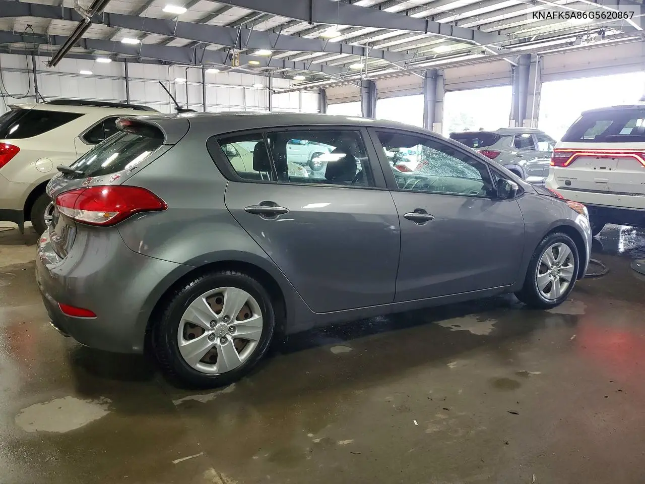 2016 Kia Forte5 Lx VIN: KNAFK5A86G5620867 Lot: 61818846