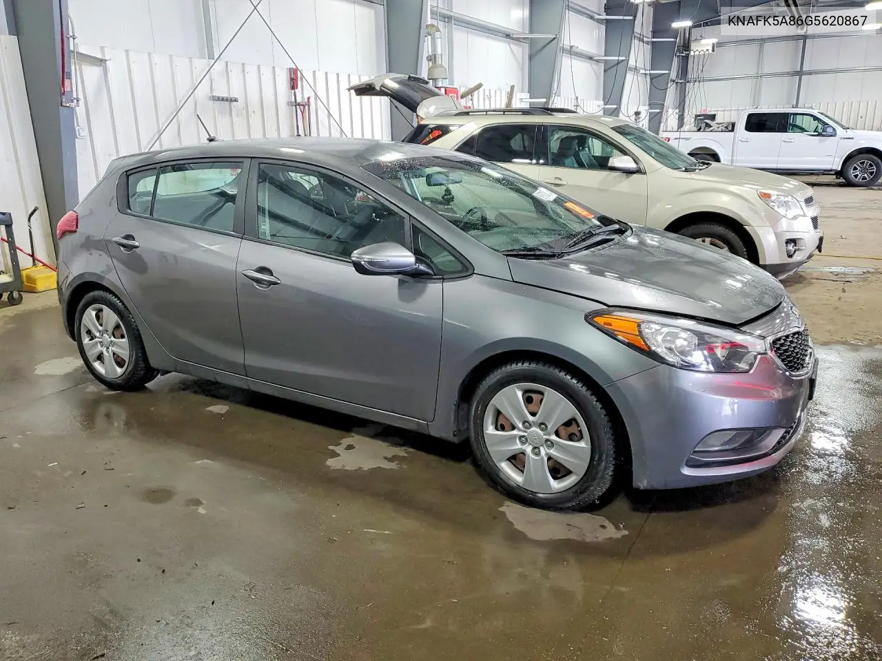 2016 Kia Forte5 Lx VIN: KNAFK5A86G5620867 Lot: 61818846