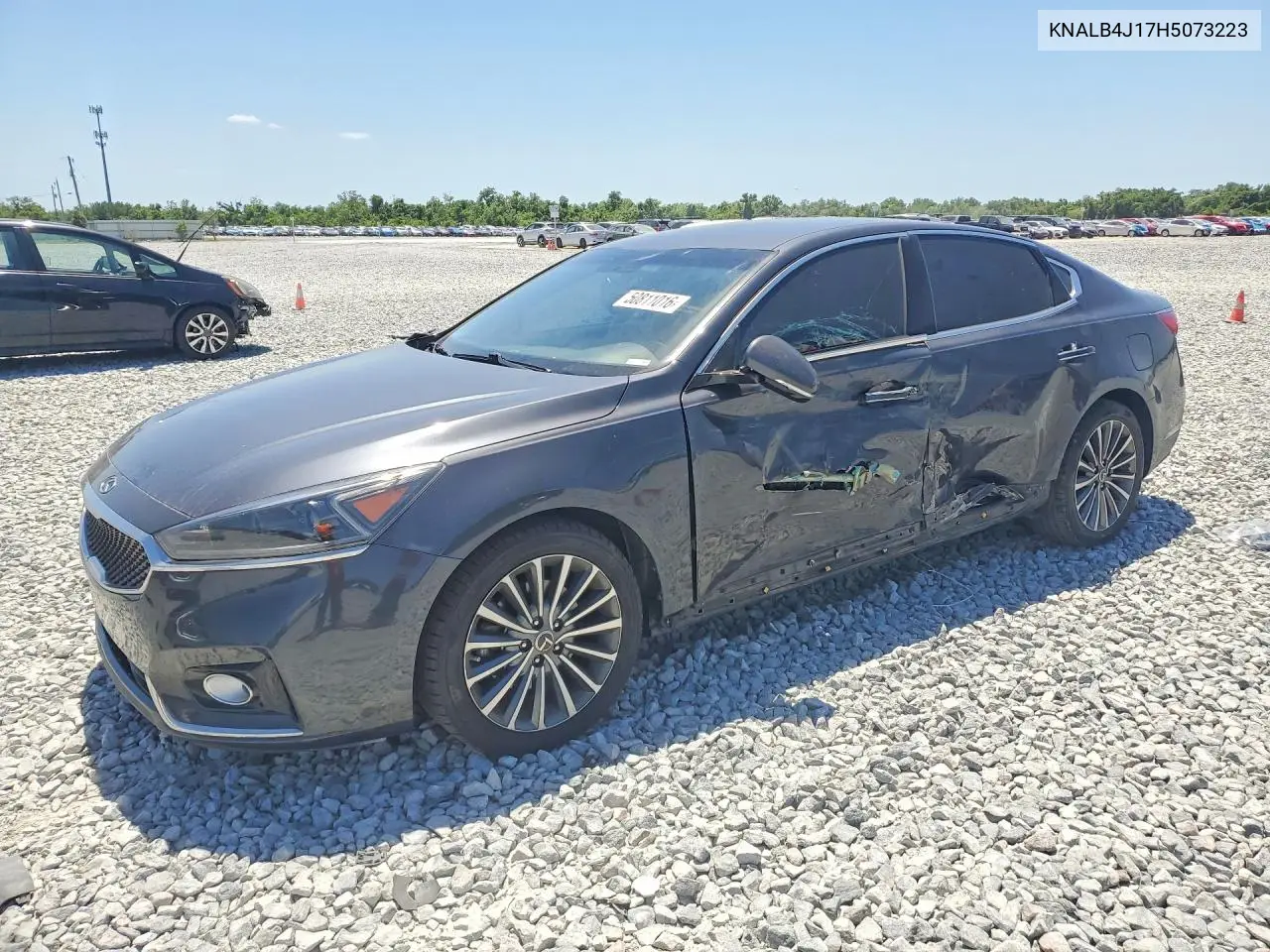 2017 Kia Cadenza Premium VIN: KNALB4J17H5073223 Lot: 50811016