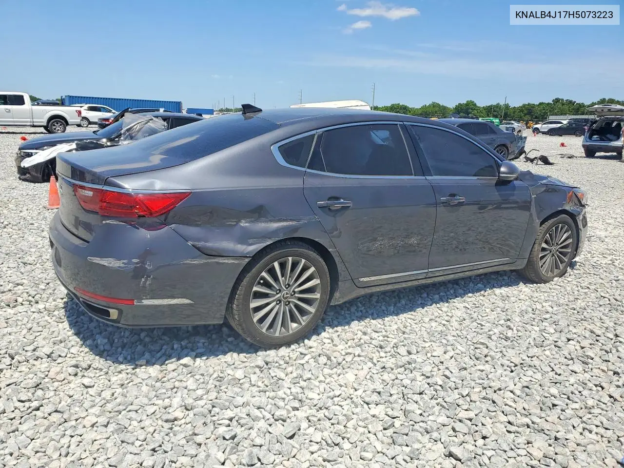 2017 Kia Cadenza Premium VIN: KNALB4J17H5073223 Lot: 50811016