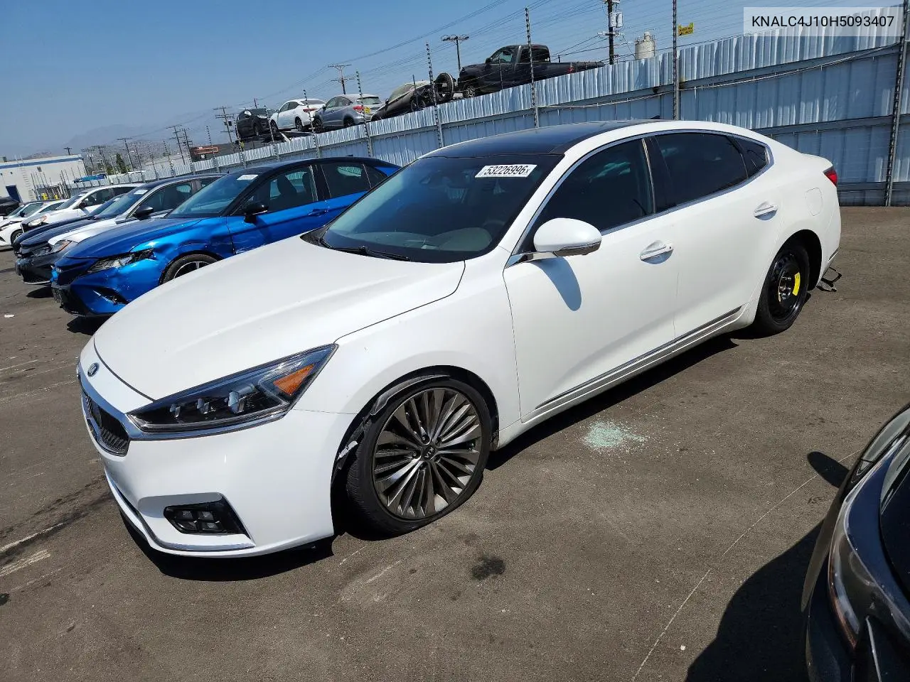 2017 Kia Cadenza Limited VIN: KNALC4J10H5093407 Lot: 53226996