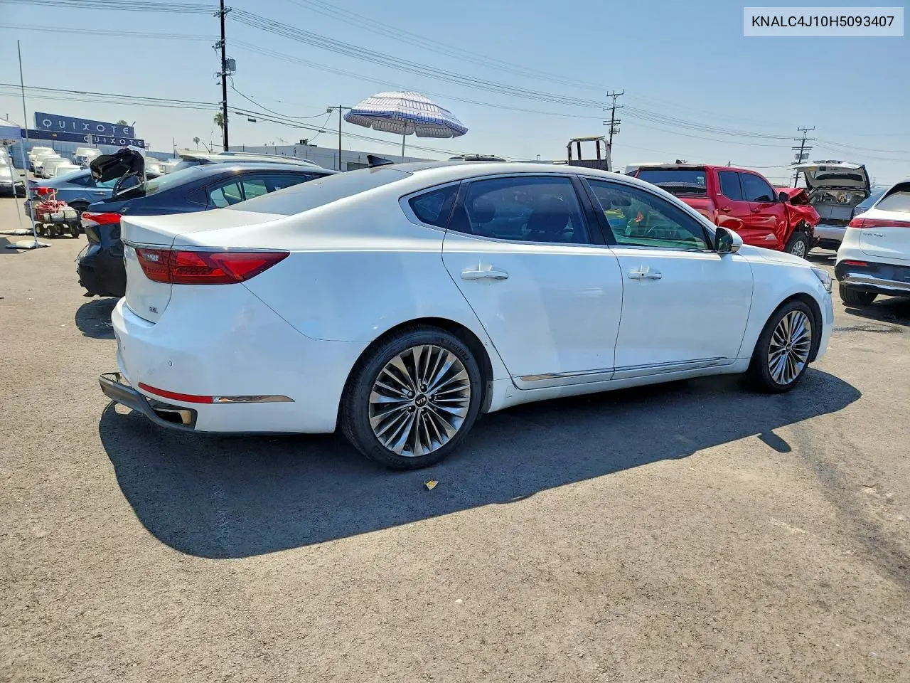 2017 Kia Cadenza Limited VIN: KNALC4J10H5093407 Lot: 53226996