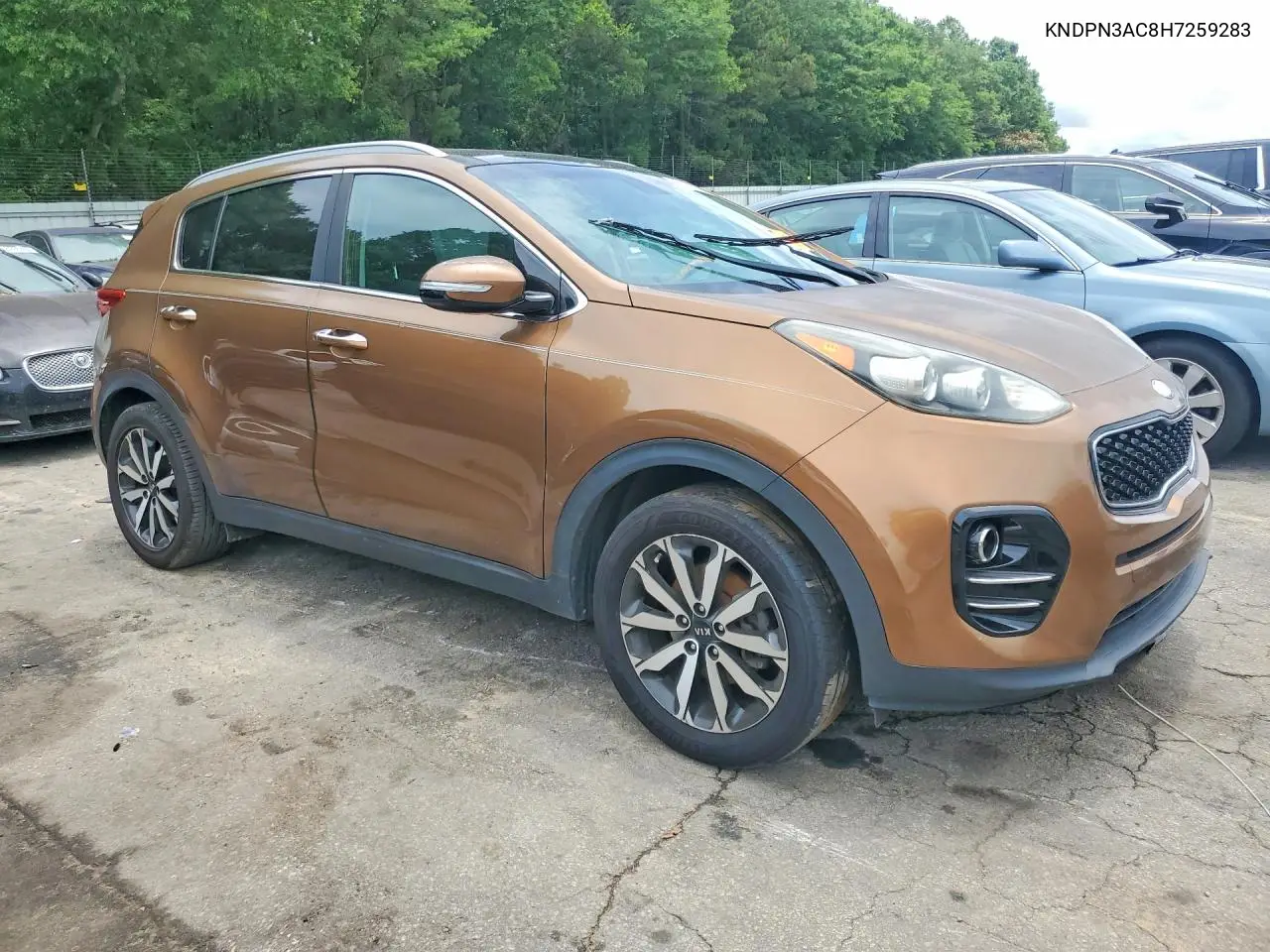 2017 Kia Sportage Ex VIN: KNDPN3AC8H7259283 Lot: 56159236