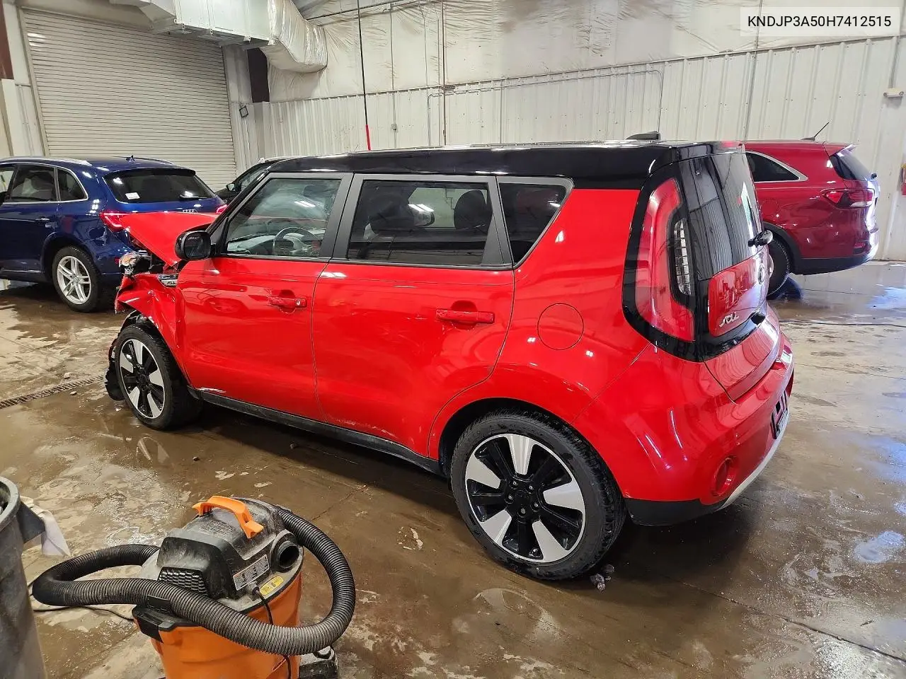 2017 Kia Soul + VIN: KNDJP3A50H7412515 Lot: 57359836