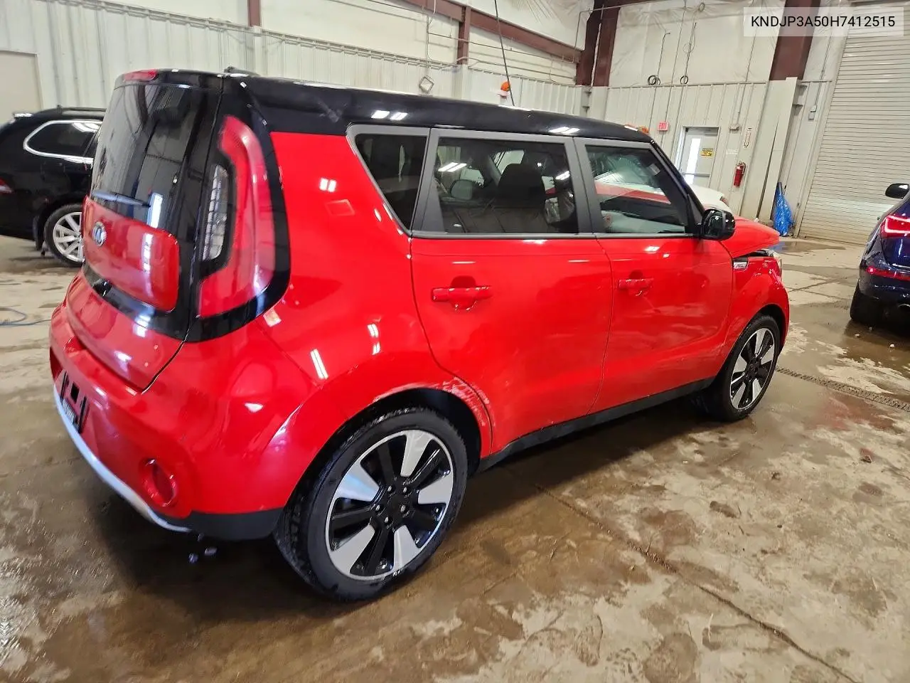 2017 Kia Soul + VIN: KNDJP3A50H7412515 Lot: 57359836