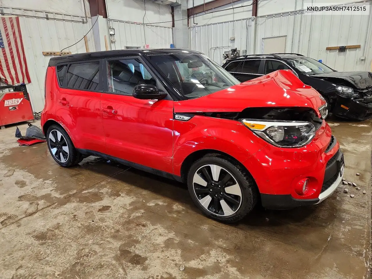 2017 Kia Soul + VIN: KNDJP3A50H7412515 Lot: 57359836