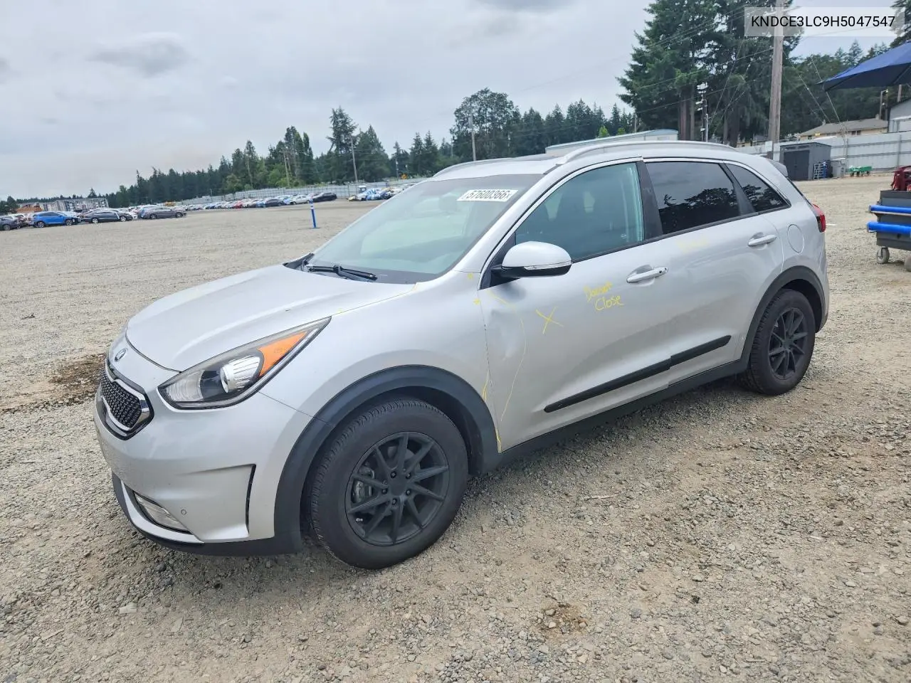 2017 Kia Niro Ex Touring VIN: KNDCE3LC9H5047547 Lot: 57600366