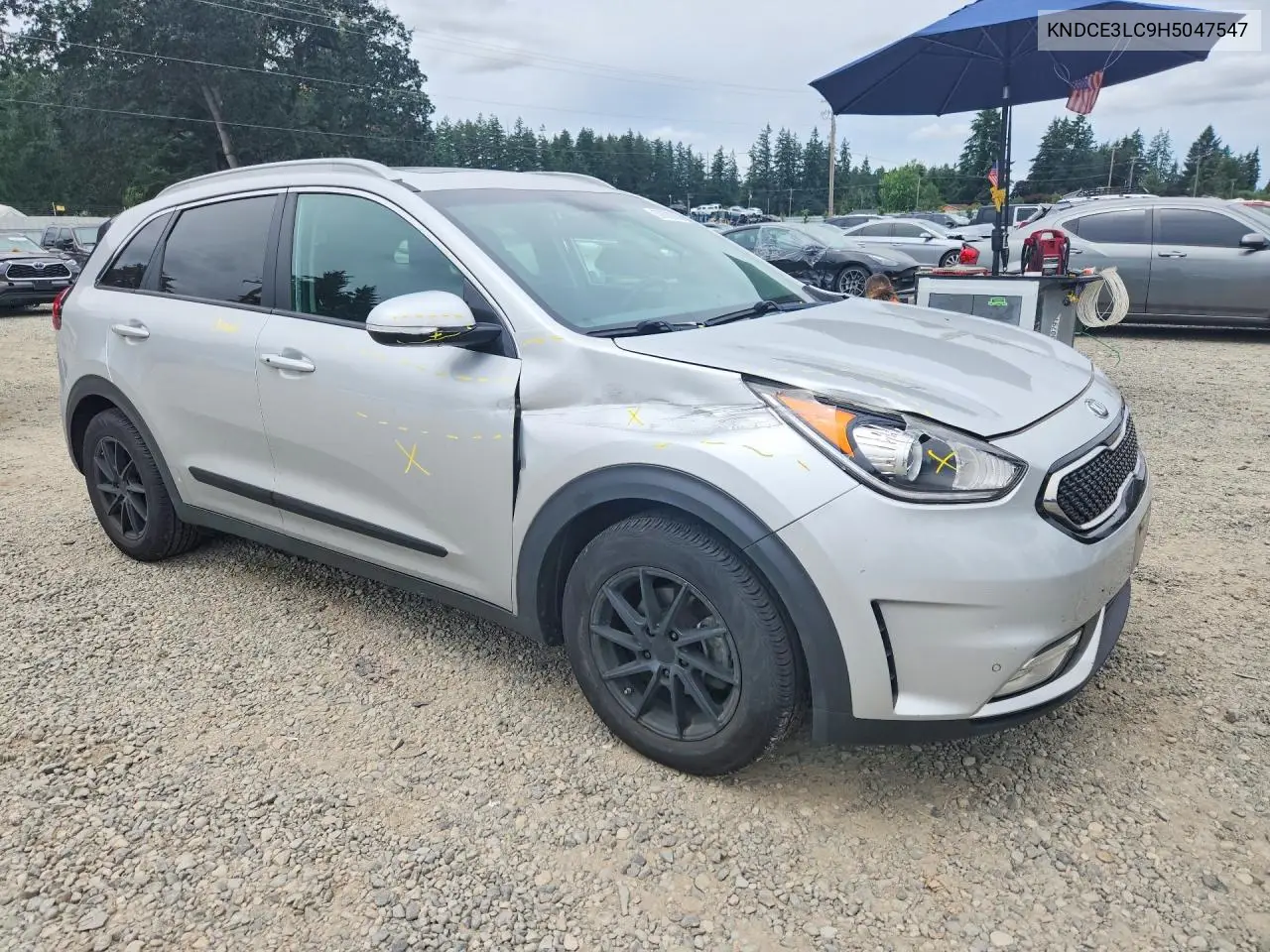 2017 Kia Niro Ex Touring VIN: KNDCE3LC9H5047547 Lot: 57600366