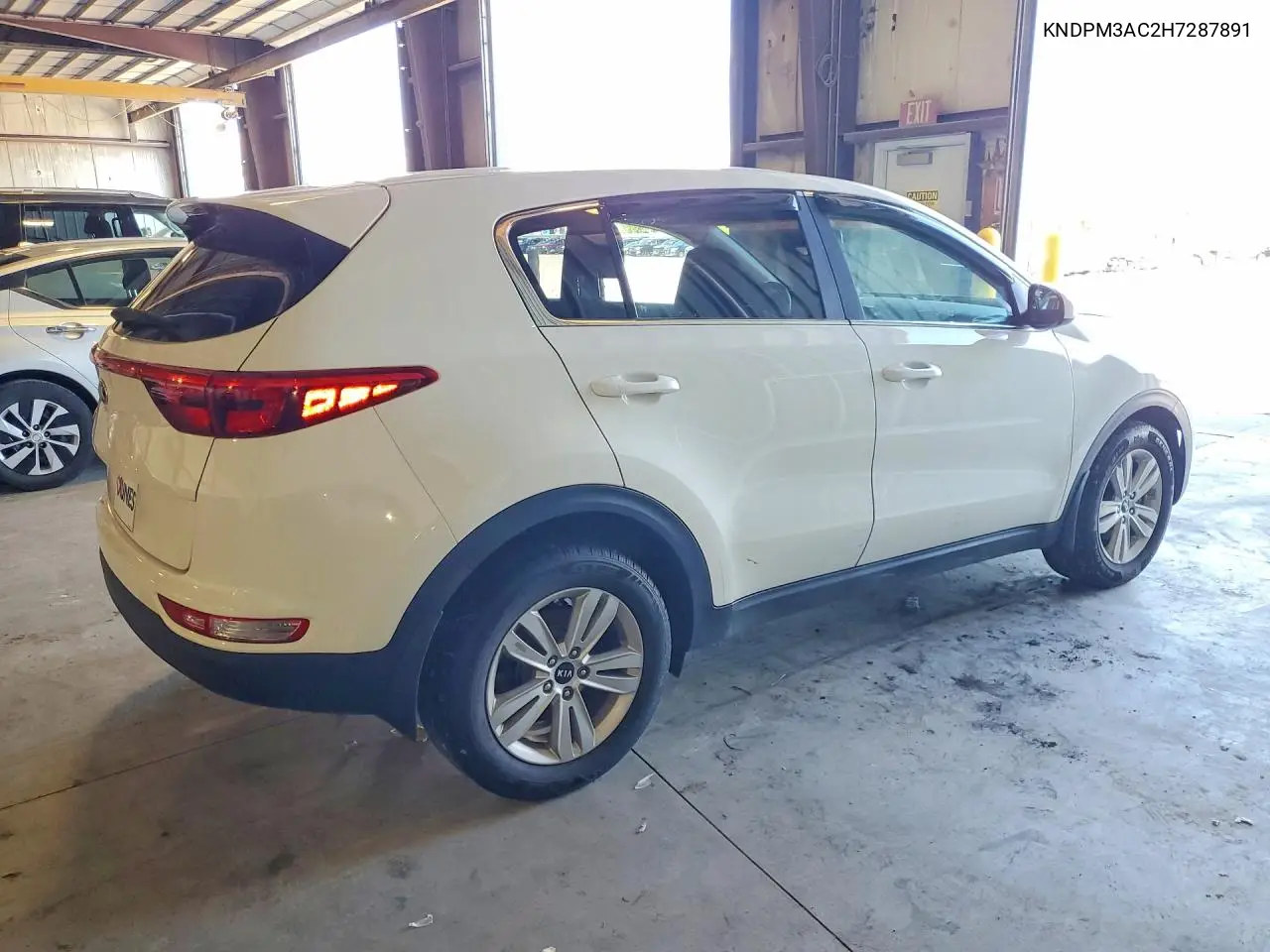 2017 Kia Sportage Lx VIN: KNDPM3AC2H7287891 Lot: 57895416