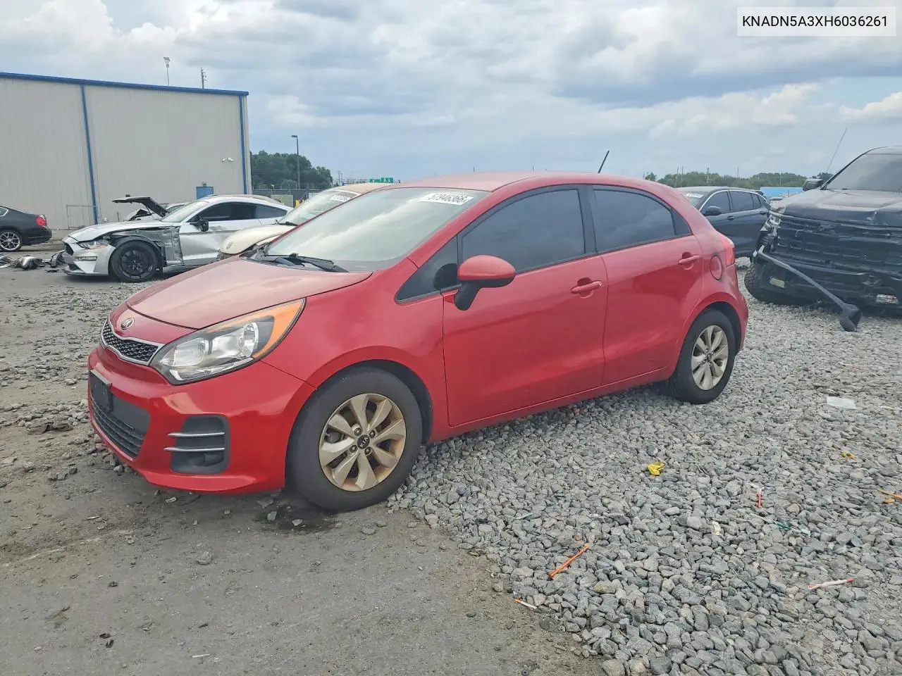 2017 Kia Rio 5-Door Ex VIN: KNADN5A3XH6036261 Lot: 57946366
