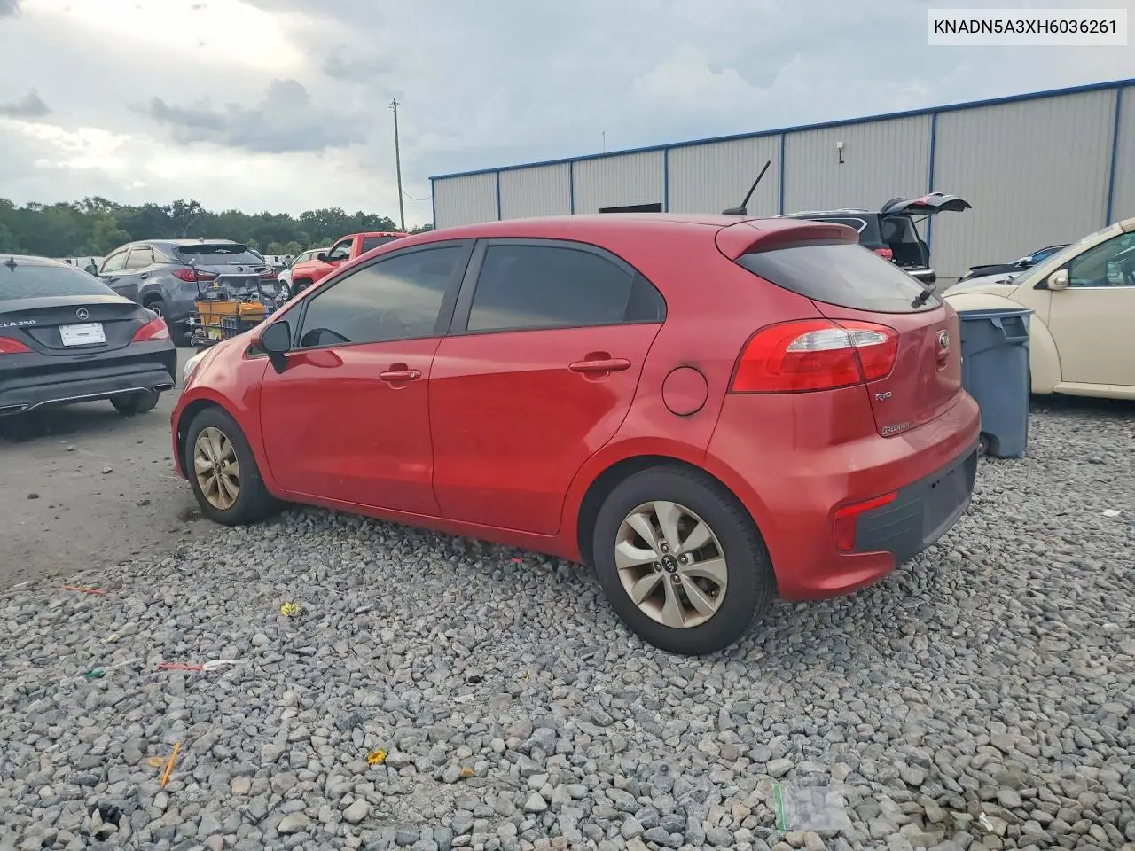 2017 Kia Rio 5-Door Ex VIN: KNADN5A3XH6036261 Lot: 57946366