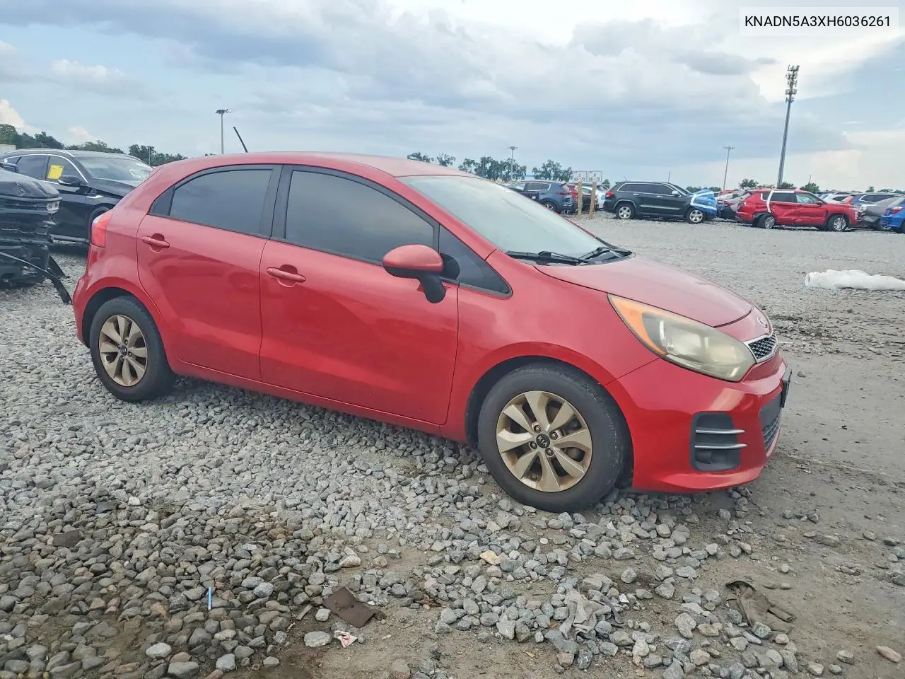 2017 Kia Rio 5-Door Ex VIN: KNADN5A3XH6036261 Lot: 57946366