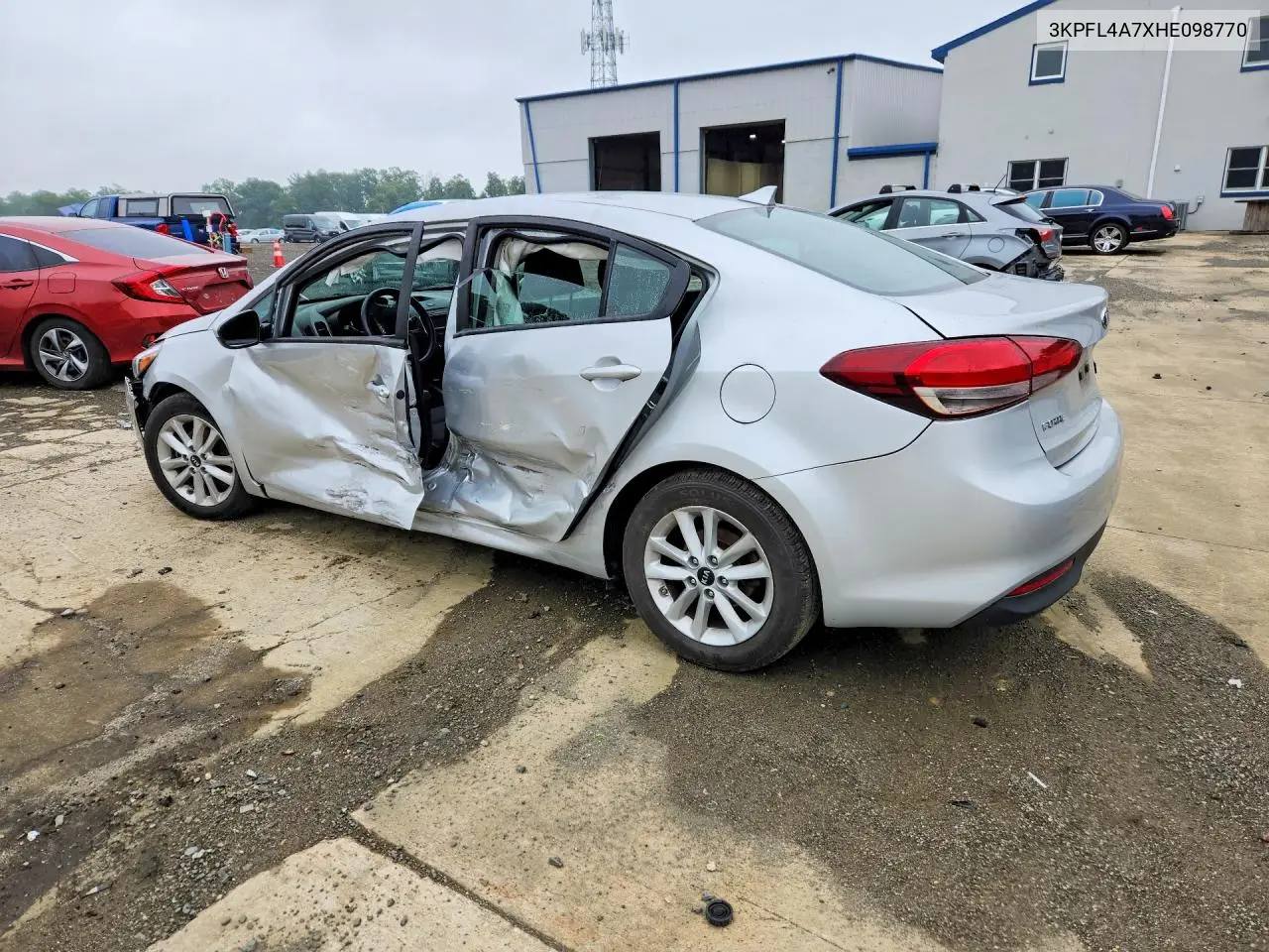 2017 Kia Forte Lx VIN: 3KPFL4A7XHE098770 Lot: 58260846