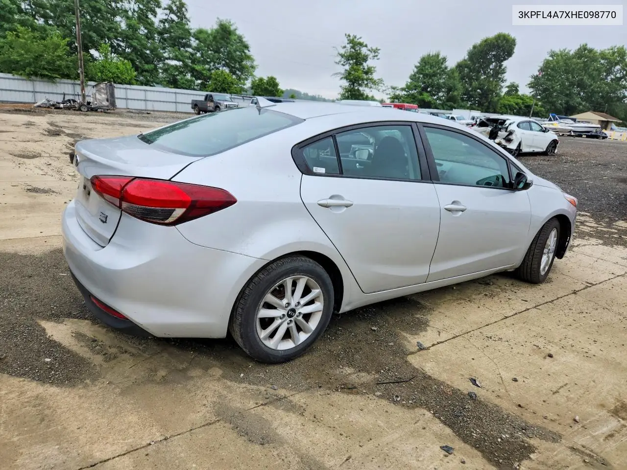 2017 Kia Forte Lx VIN: 3KPFL4A7XHE098770 Lot: 58260846