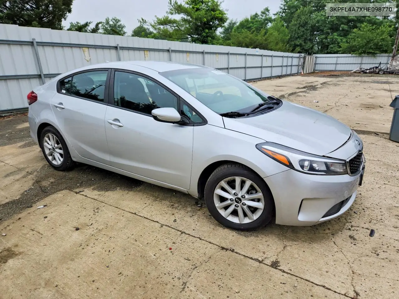 2017 Kia Forte Lx VIN: 3KPFL4A7XHE098770 Lot: 58260846