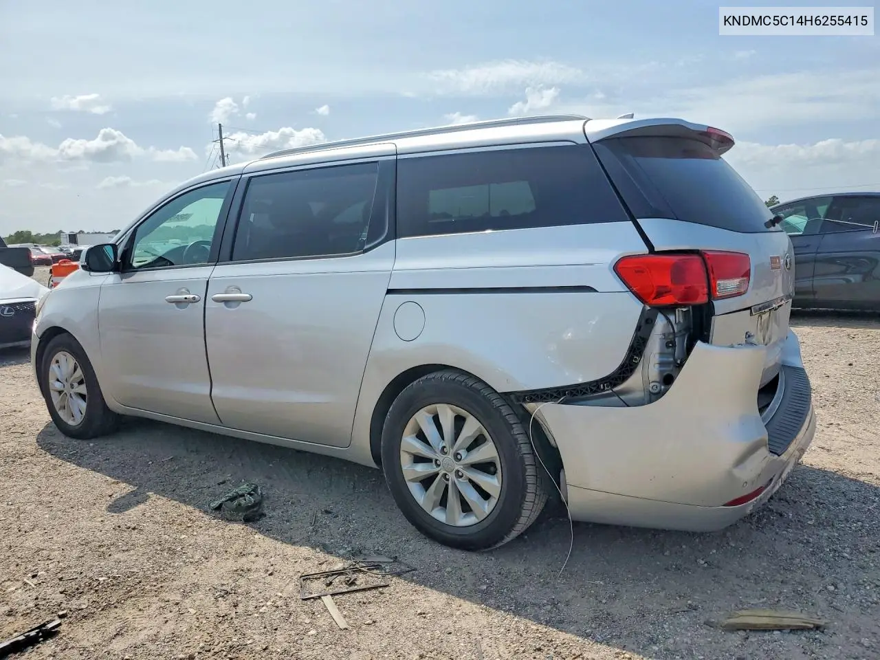 2017 Kia Sedona Ex VIN: KNDMC5C14H6255415 Lot: 58461556