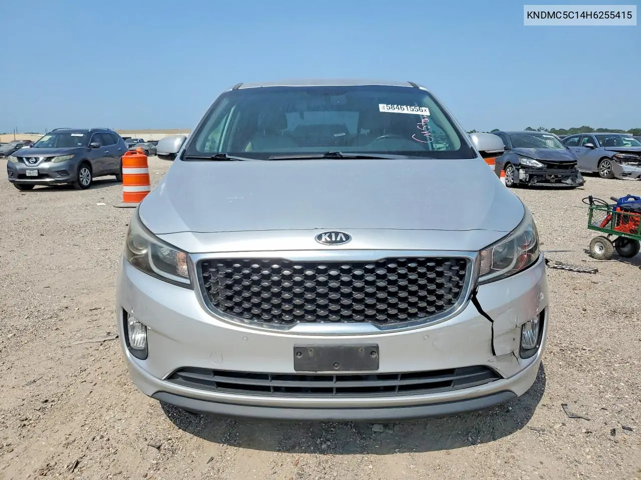 2017 Kia Sedona Ex VIN: KNDMC5C14H6255415 Lot: 58461556
