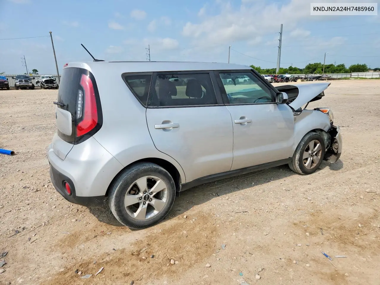 2017 Kia Soul Base VIN: KNDJN2A24H7485960 Lot: 58472476