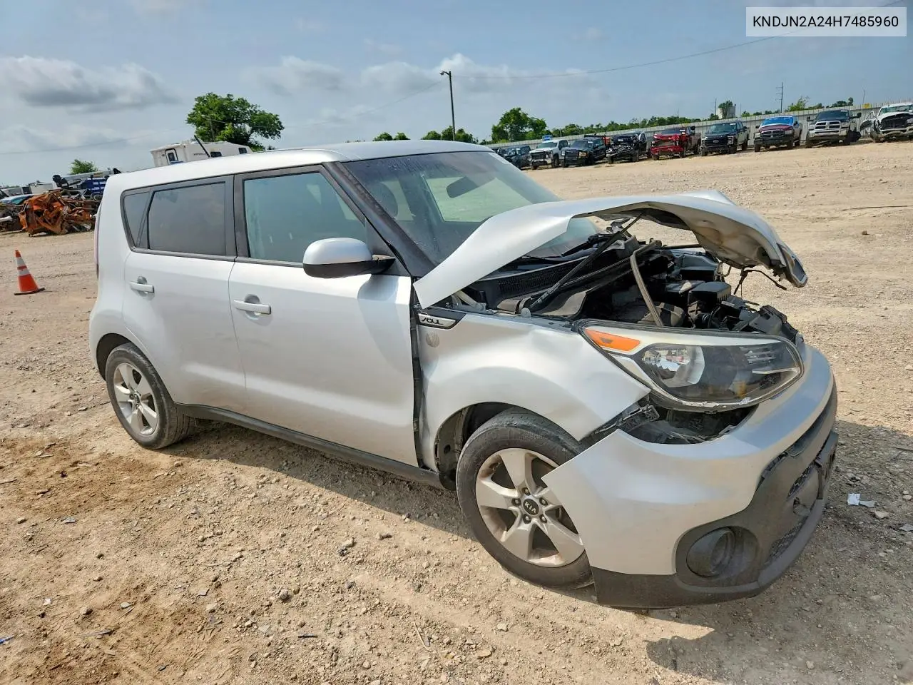 2017 Kia Soul Base VIN: KNDJN2A24H7485960 Lot: 58472476