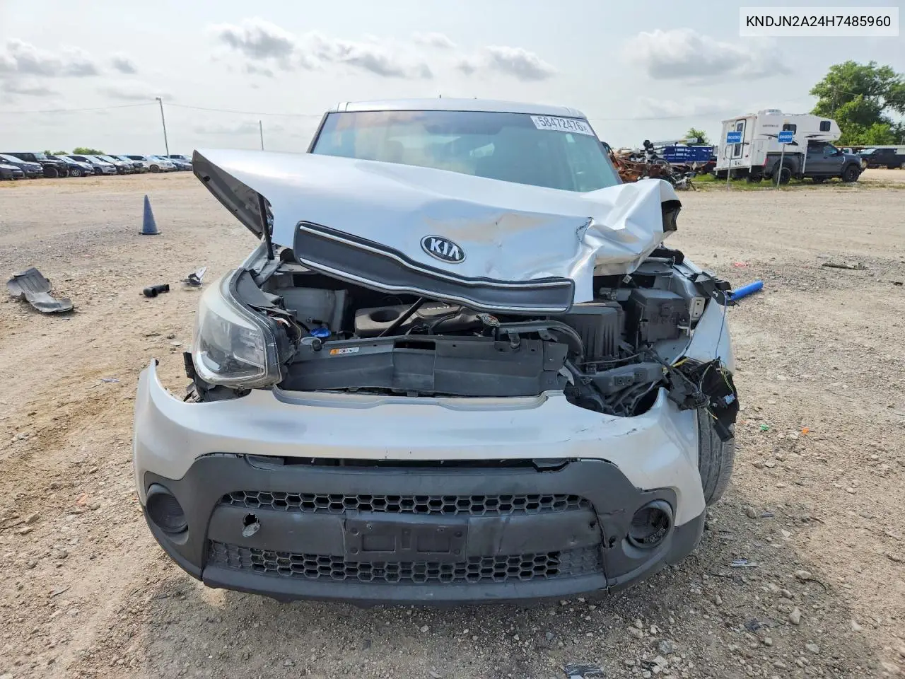 2017 Kia Soul Base VIN: KNDJN2A24H7485960 Lot: 58472476