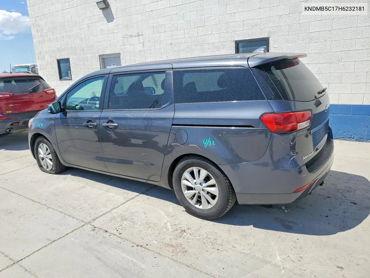 2017 Kia Sedona Lx VIN: KNDMB5C17H6232181 Lot: 58474926