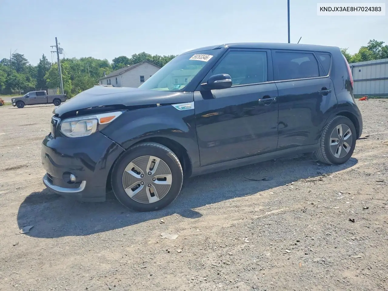 2017 Kia Soul Ev + VIN: KNDJX3AE8H7024383 Lot: 59263346