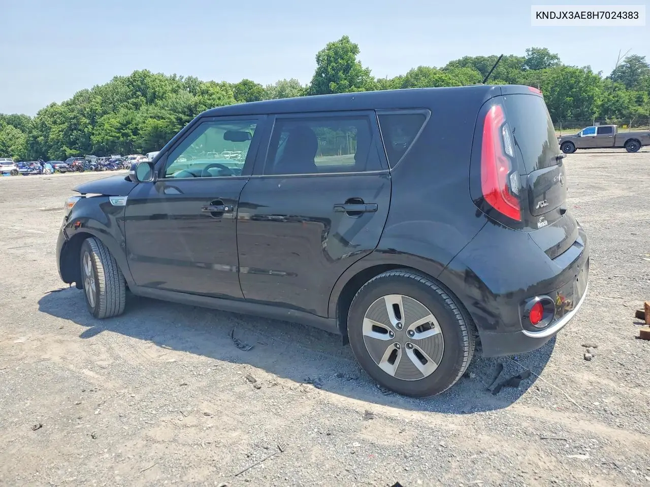 2017 Kia Soul Ev + VIN: KNDJX3AE8H7024383 Lot: 59263346