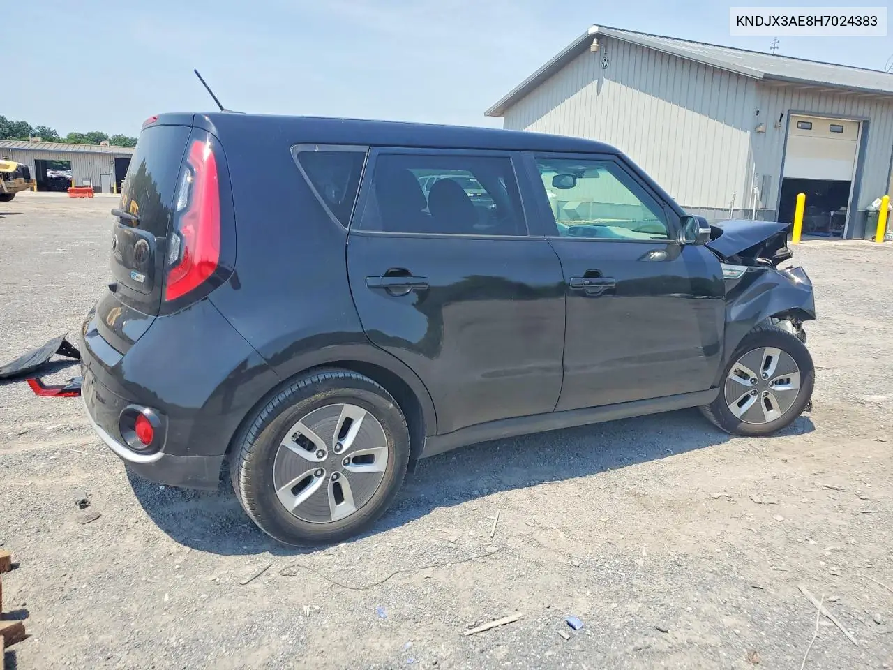 2017 Kia Soul Ev + VIN: KNDJX3AE8H7024383 Lot: 59263346