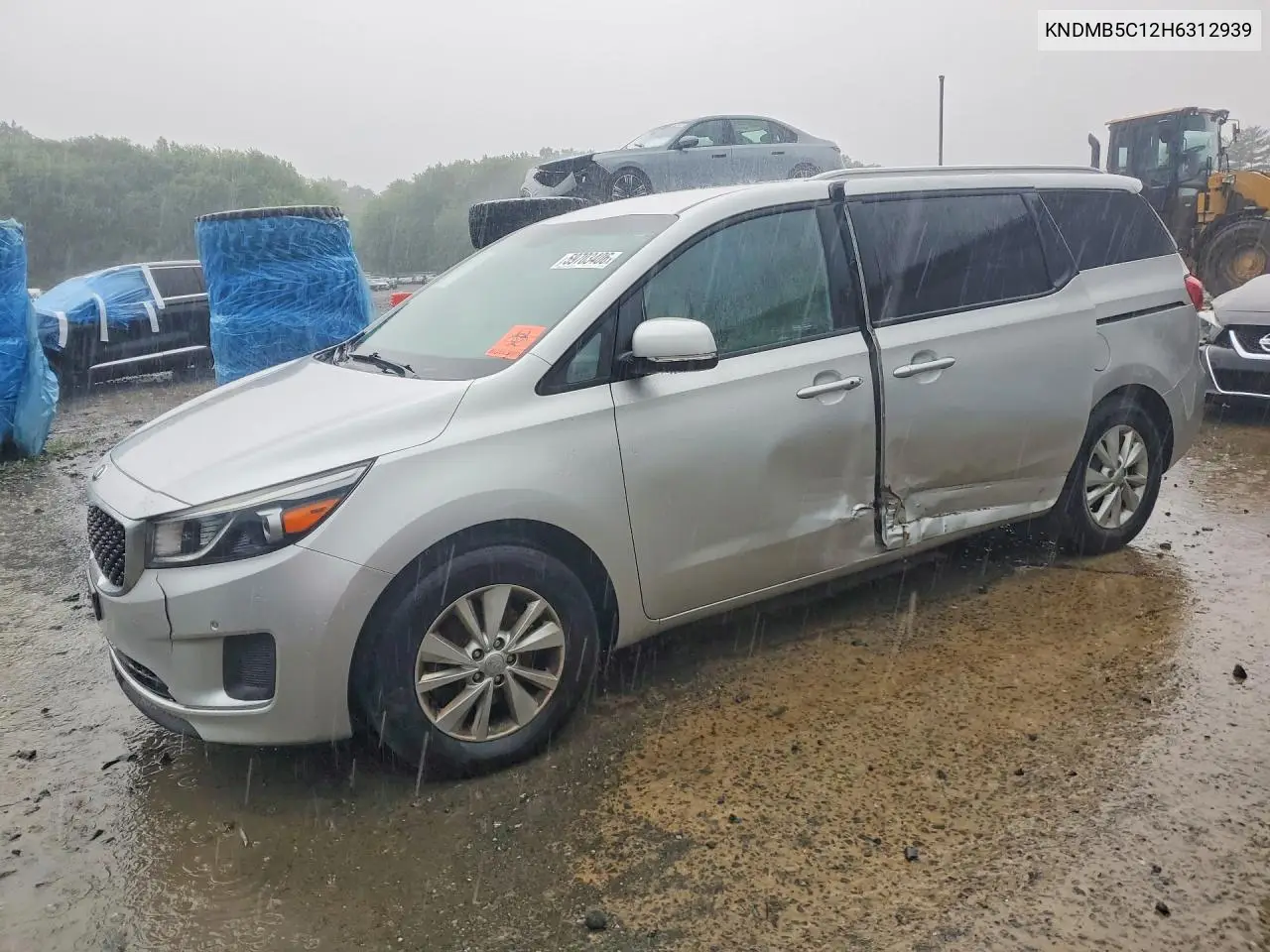 2017 Kia Sedona Lx VIN: KNDMB5C12H6312939 Lot: 59703406
