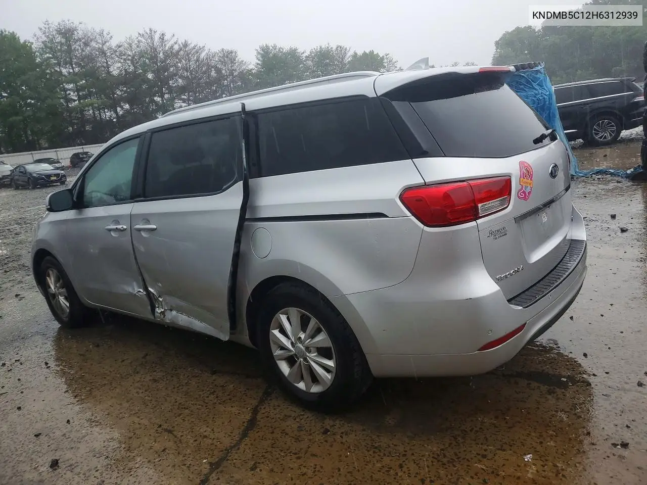 2017 Kia Sedona Lx VIN: KNDMB5C12H6312939 Lot: 59703406