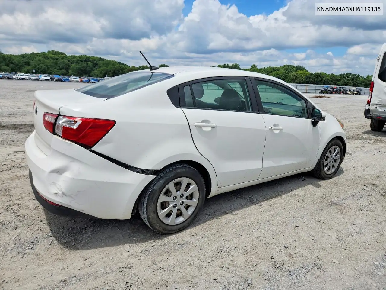 2017 Kia Rio Lx VIN: KNADM4A3XH6119136 Lot: 60694956