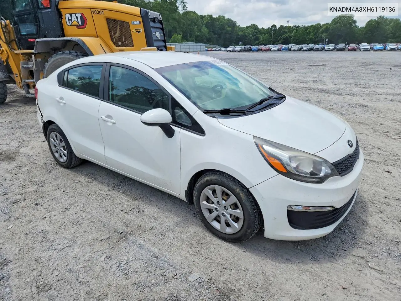 2017 Kia Rio Lx VIN: KNADM4A3XH6119136 Lot: 60694956