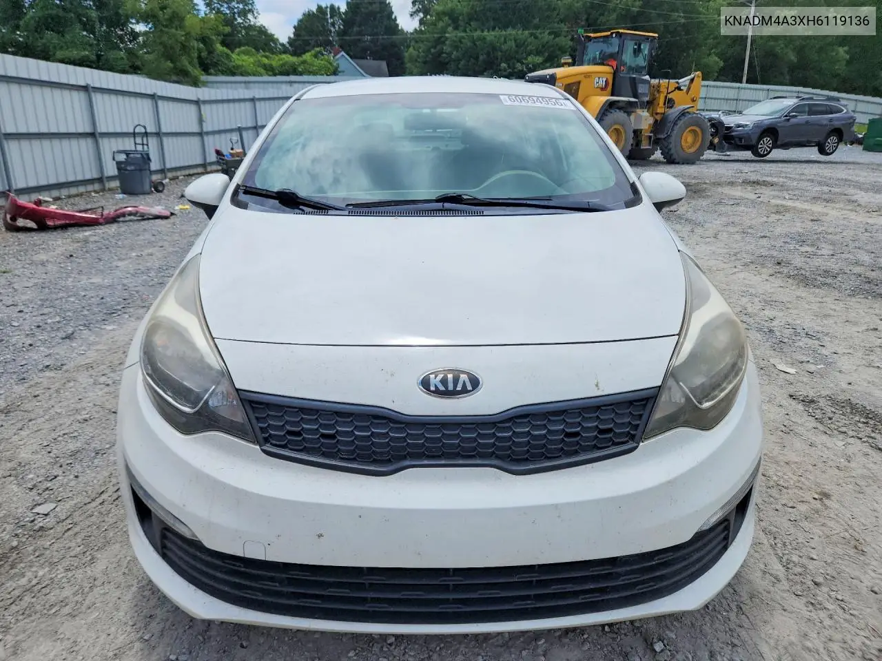 2017 Kia Rio Lx VIN: KNADM4A3XH6119136 Lot: 60694956
