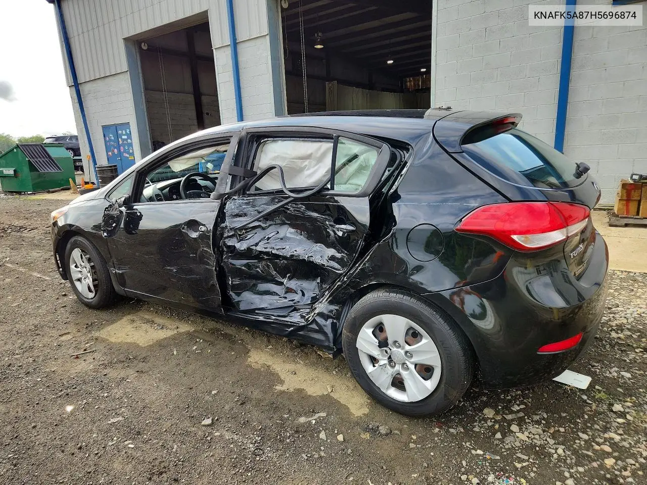 2017 Kia Forte5 Lx VIN: KNAFK5A87H5696874 Lot: 61857936