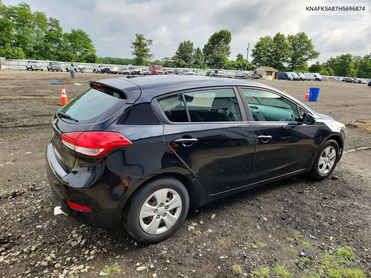 2017 Kia Forte5 Lx VIN: KNAFK5A87H5696874 Lot: 61857936