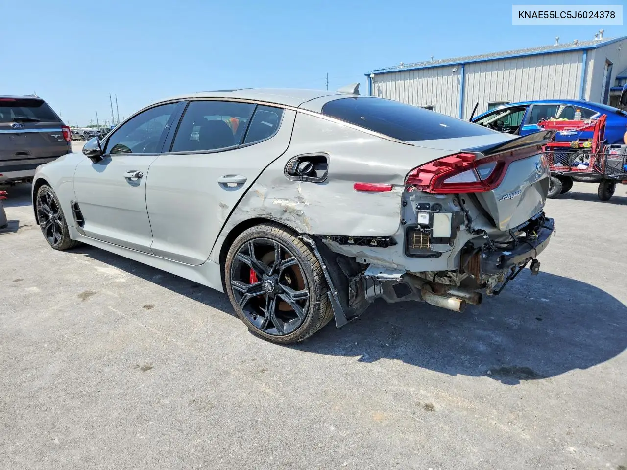 2018 Kia Stinger Gt2 VIN: KNAE55LC5J6024378 Lot: 51425516