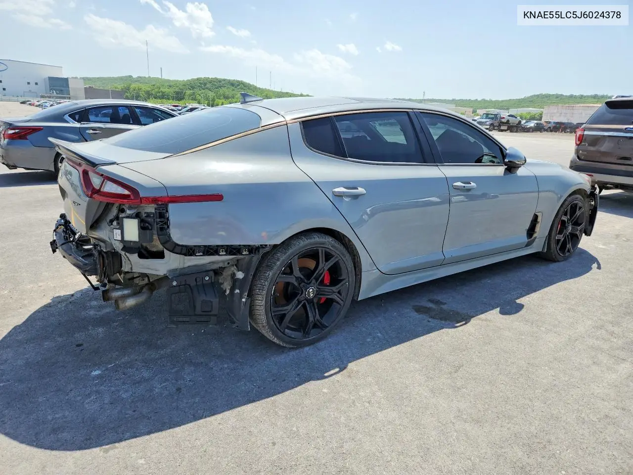 2018 Kia Stinger Gt2 VIN: KNAE55LC5J6024378 Lot: 51425516