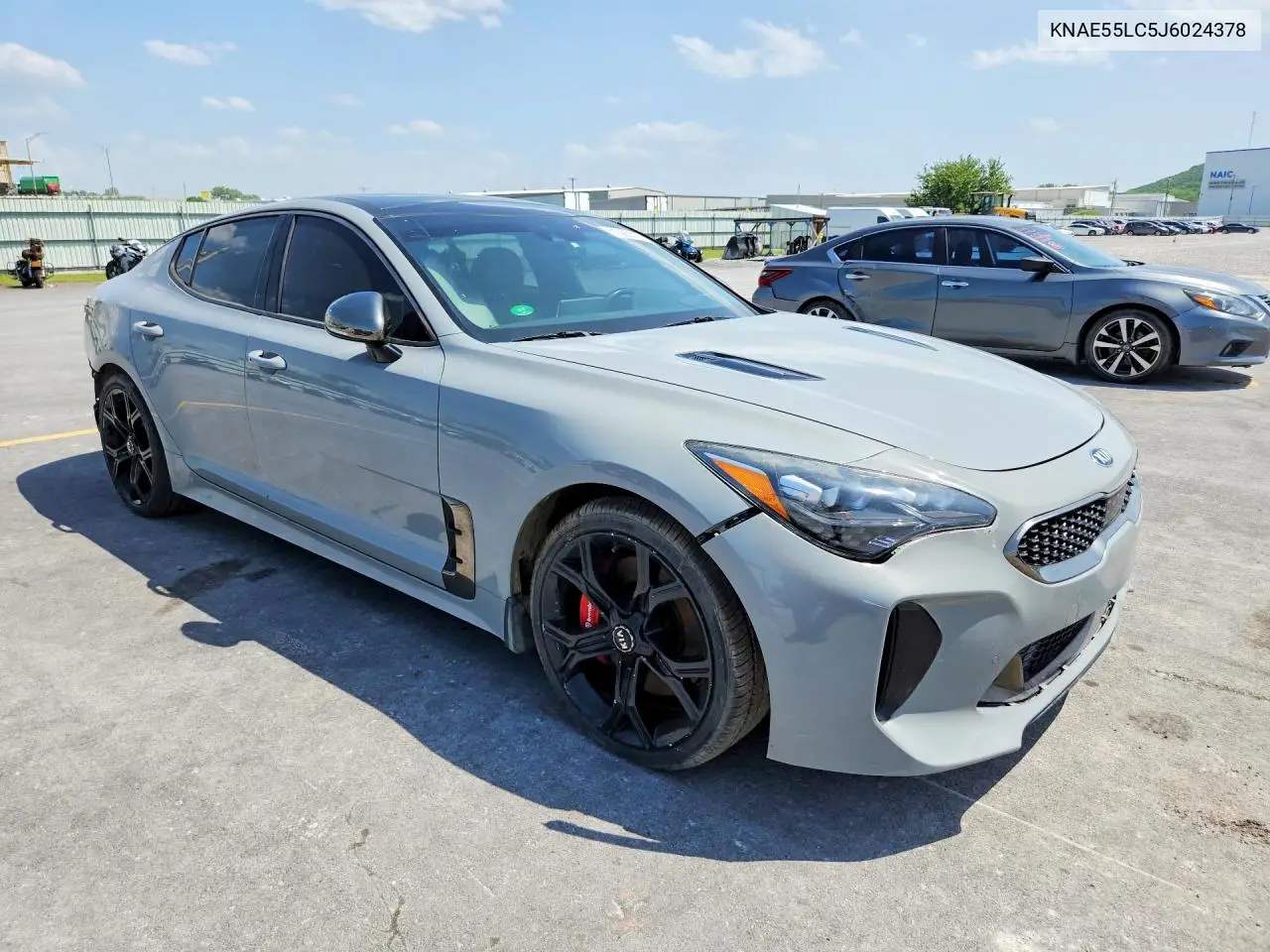 2018 Kia Stinger Gt2 VIN: KNAE55LC5J6024378 Lot: 51425516