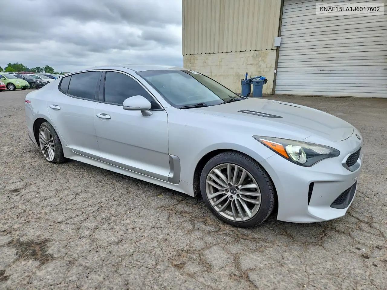 2018 Kia Stinger Base VIN: KNAE15LA1J6017602 Lot: 52221916