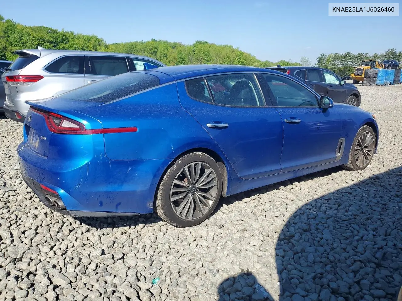 2018 Kia Stinger Premium VIN: KNAE25LA1J6026460 Lot: 52349896