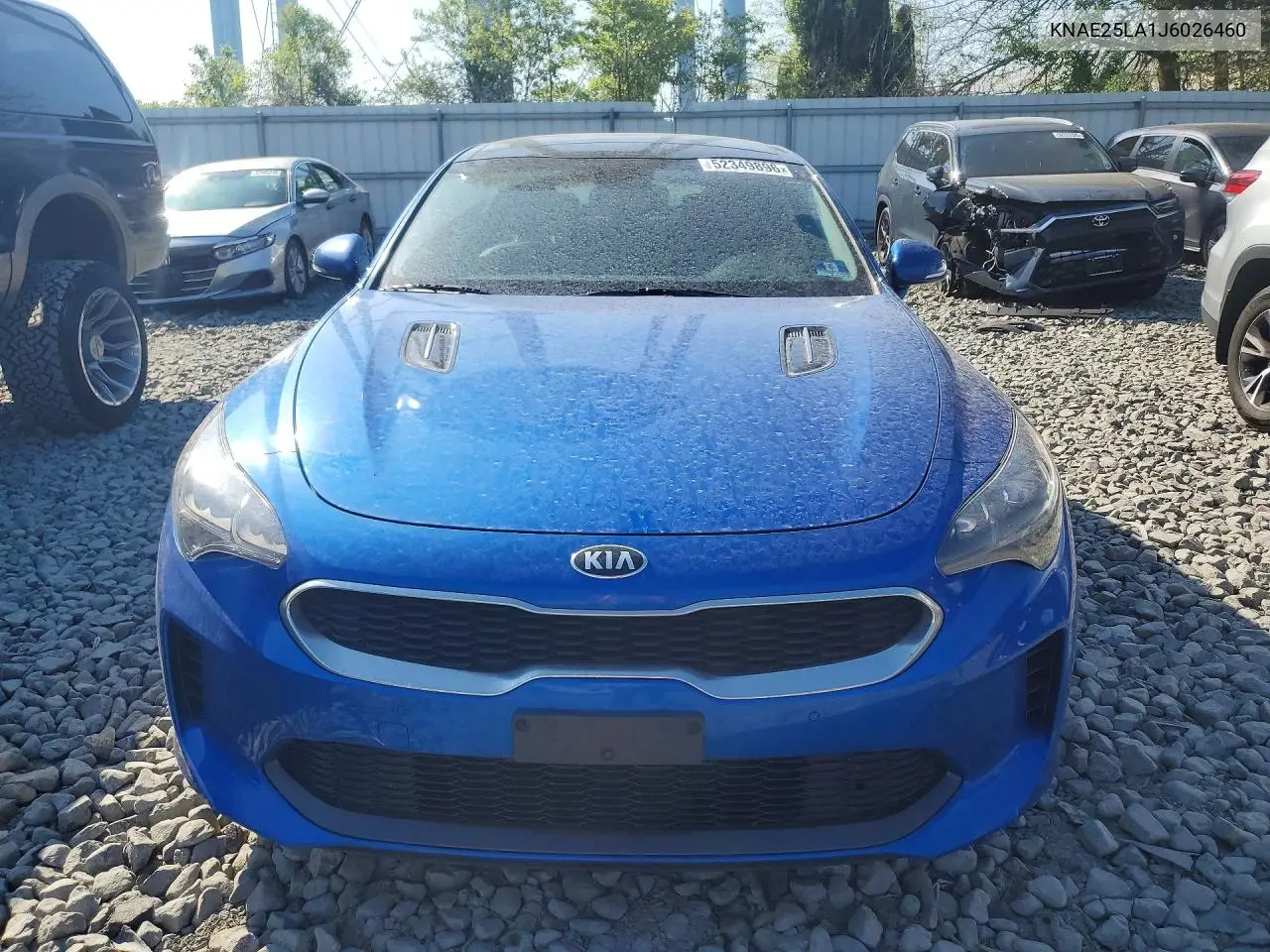 2018 Kia Stinger Premium VIN: KNAE25LA1J6026460 Lot: 52349896