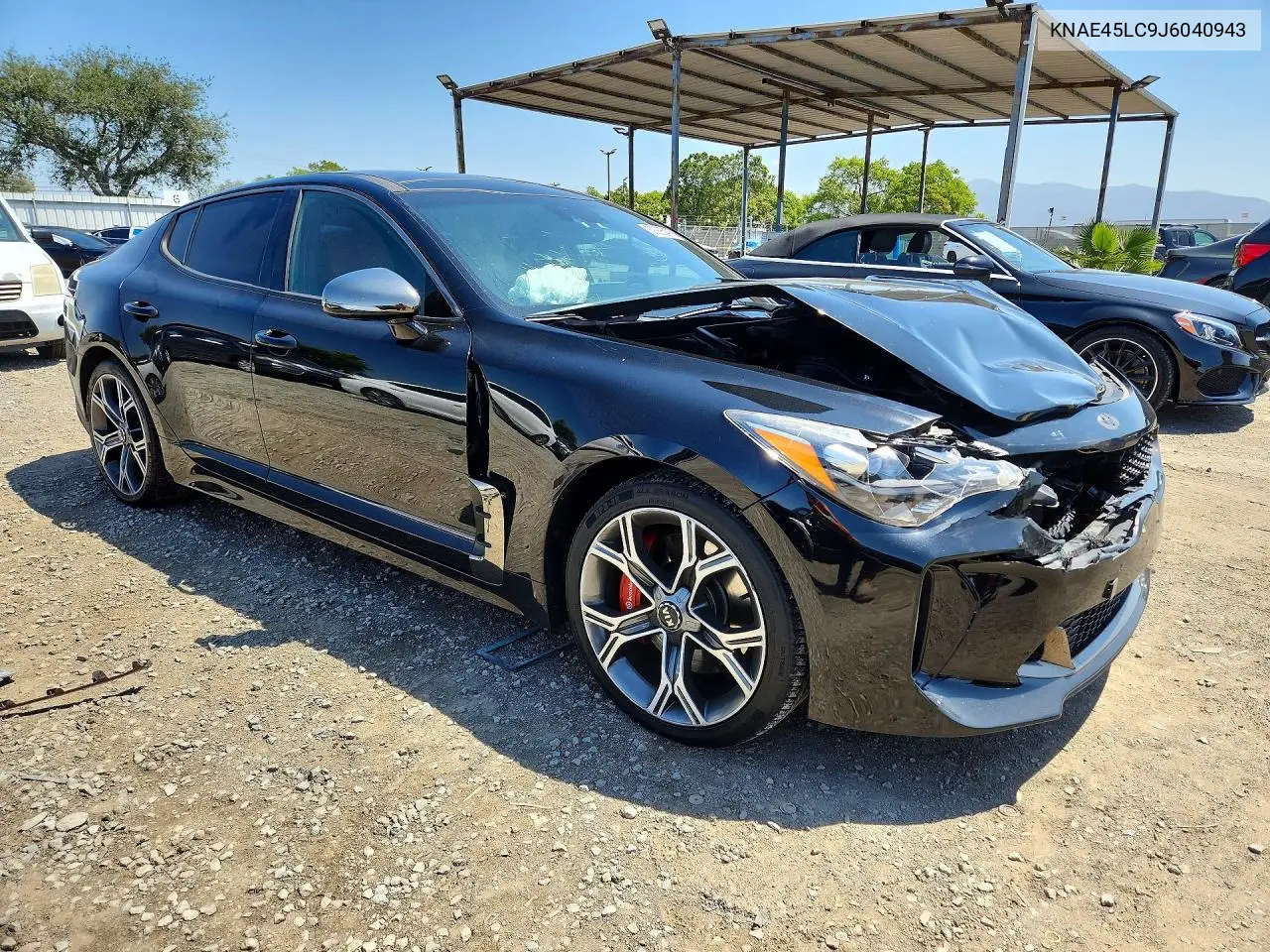 2018 Kia Stinger Gt1 VIN: KNAE45LC9J6040943 Lot: 52925476
