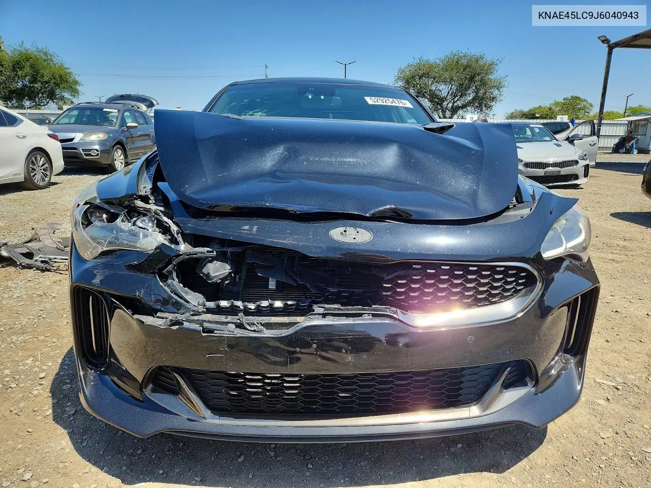 2018 Kia Stinger Gt1 VIN: KNAE45LC9J6040943 Lot: 52925476