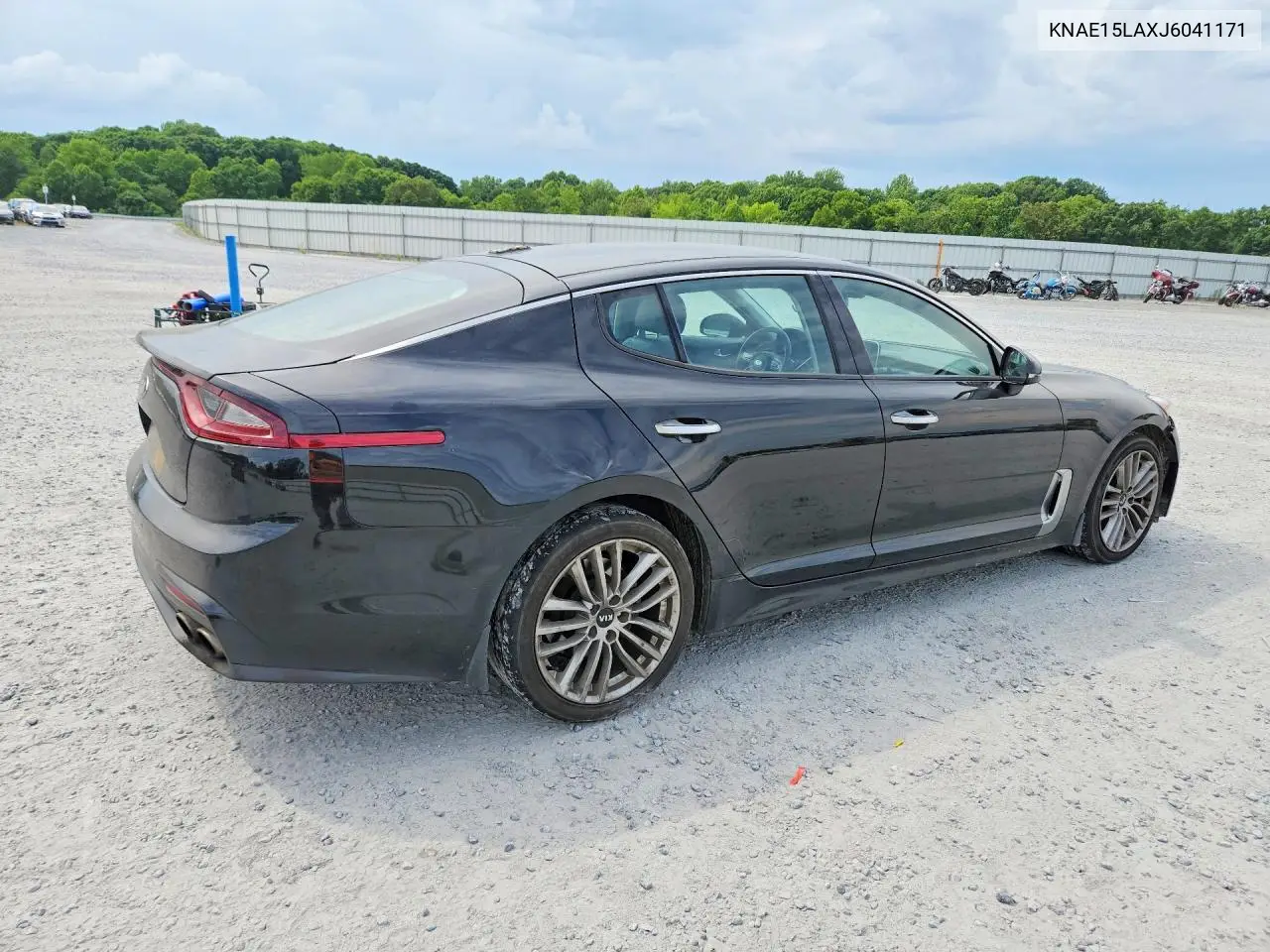 2018 Kia Stinger Base VIN: KNAE15LAXJ6041171 Lot: 53351656