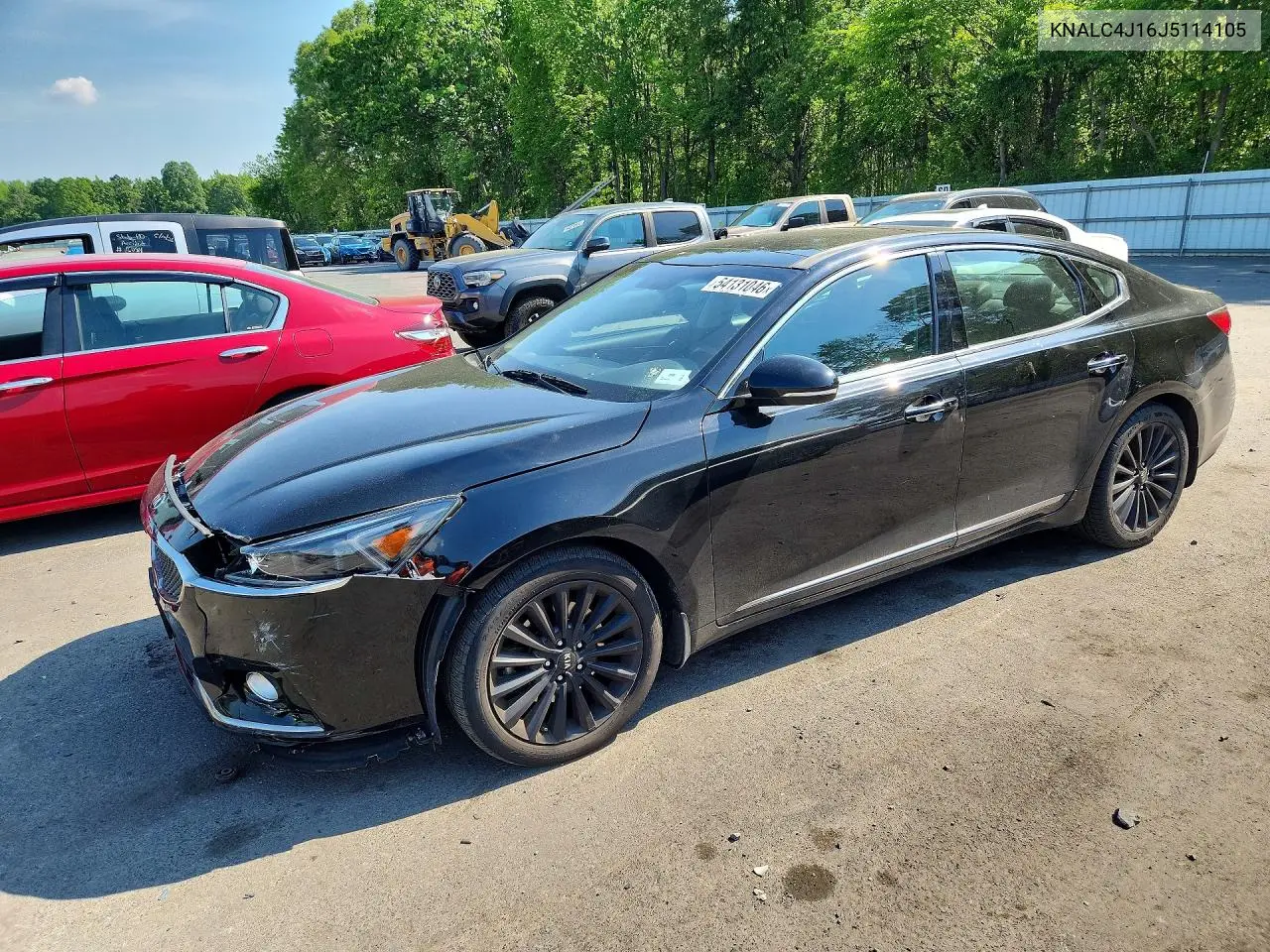 2018 Kia Cadenza Premium VIN: KNALC4J16J5114105 Lot: 54131046
