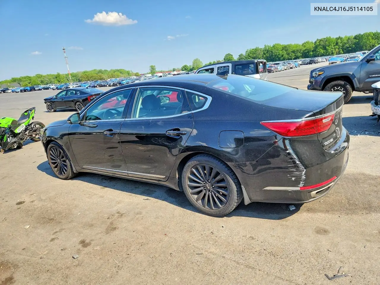2018 Kia Cadenza Premium VIN: KNALC4J16J5114105 Lot: 54131046