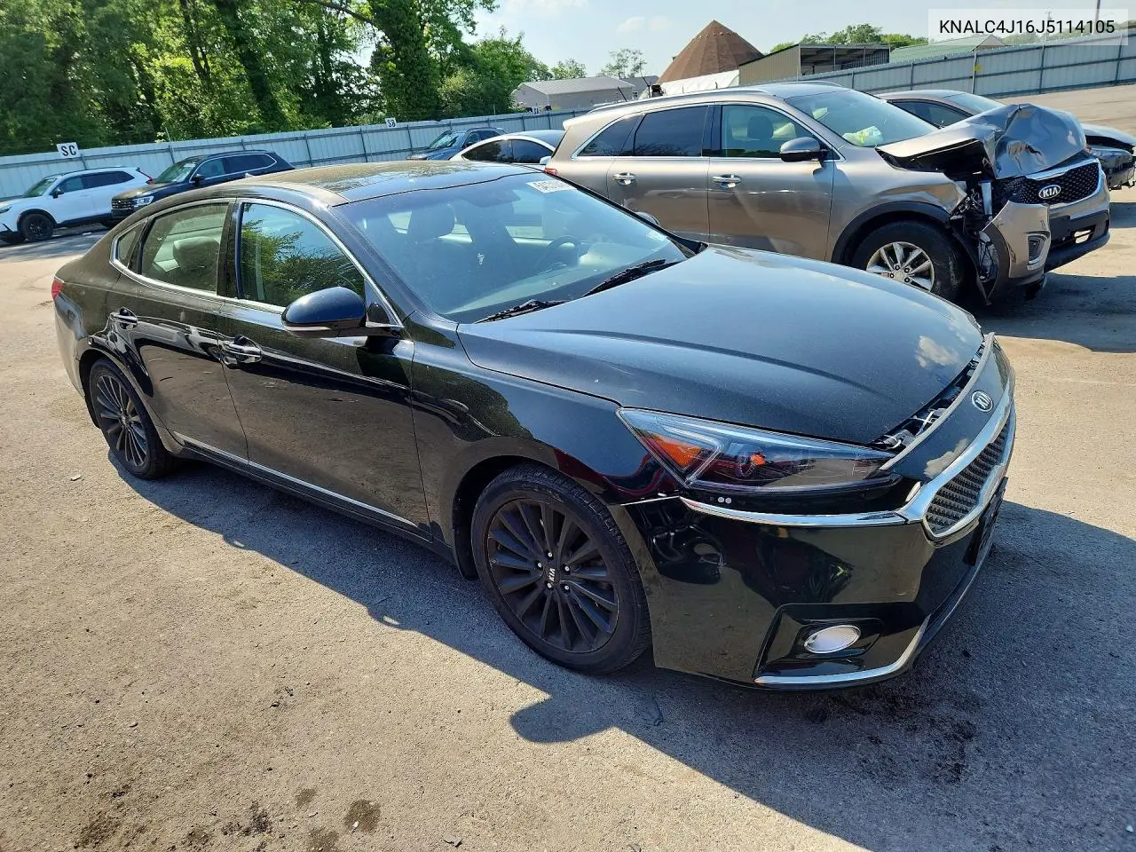 2018 Kia Cadenza Premium VIN: KNALC4J16J5114105 Lot: 54131046