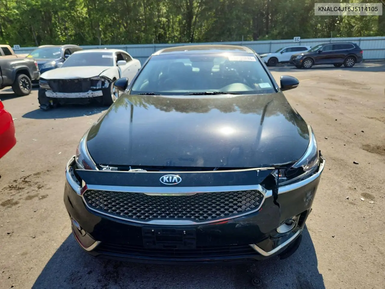 2018 Kia Cadenza Premium VIN: KNALC4J16J5114105 Lot: 54131046