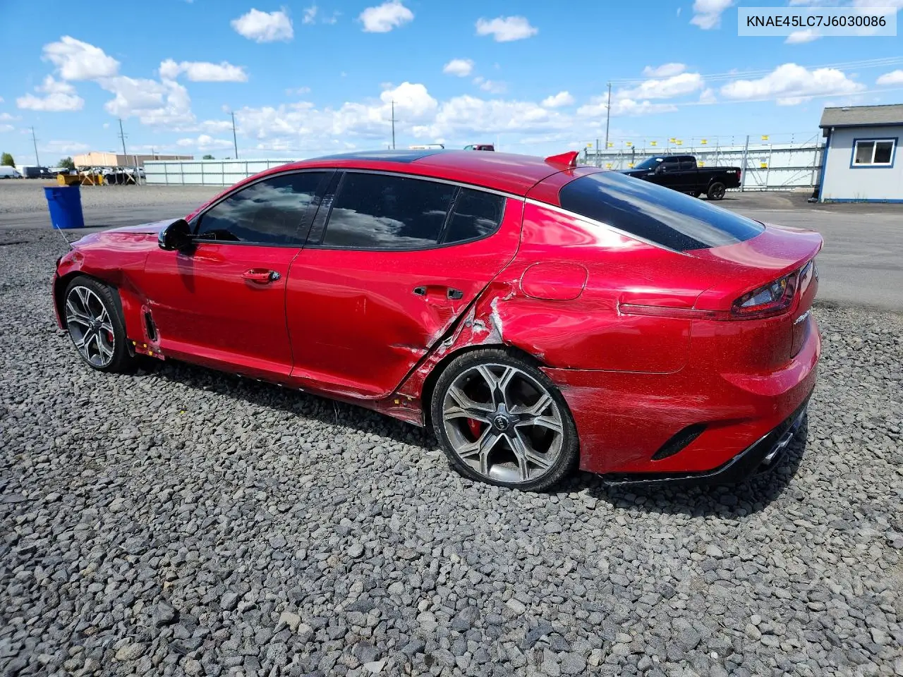 2018 Kia Stinger Gt1 VIN: KNAE45LC7J6030086 Lot: 54258996