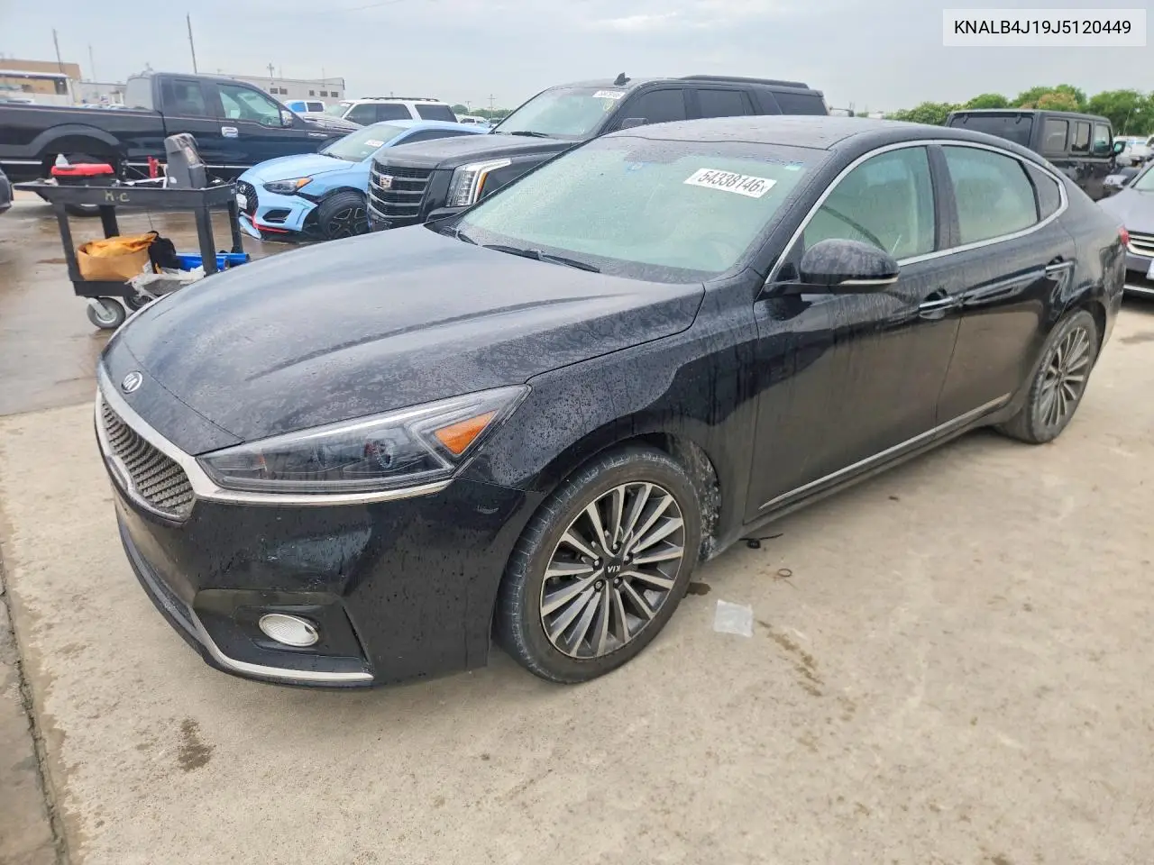 2018 Kia Cadenza Premium VIN: KNALB4J19J5120449 Lot: 54338146